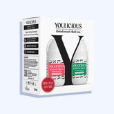 يوليشيس مزيل لرائحة العرق برائحة نوتى فروتى 50 مل + يوليشيس مزيل لرائحة العرق برائحة شيل ايلاند 50 مل - Nabda Egypt